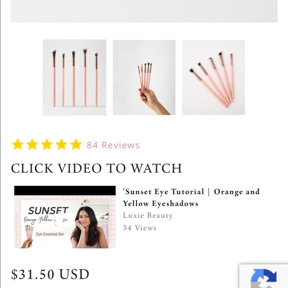 COPY - Luxie eyeconic set - Picture 3 of 3